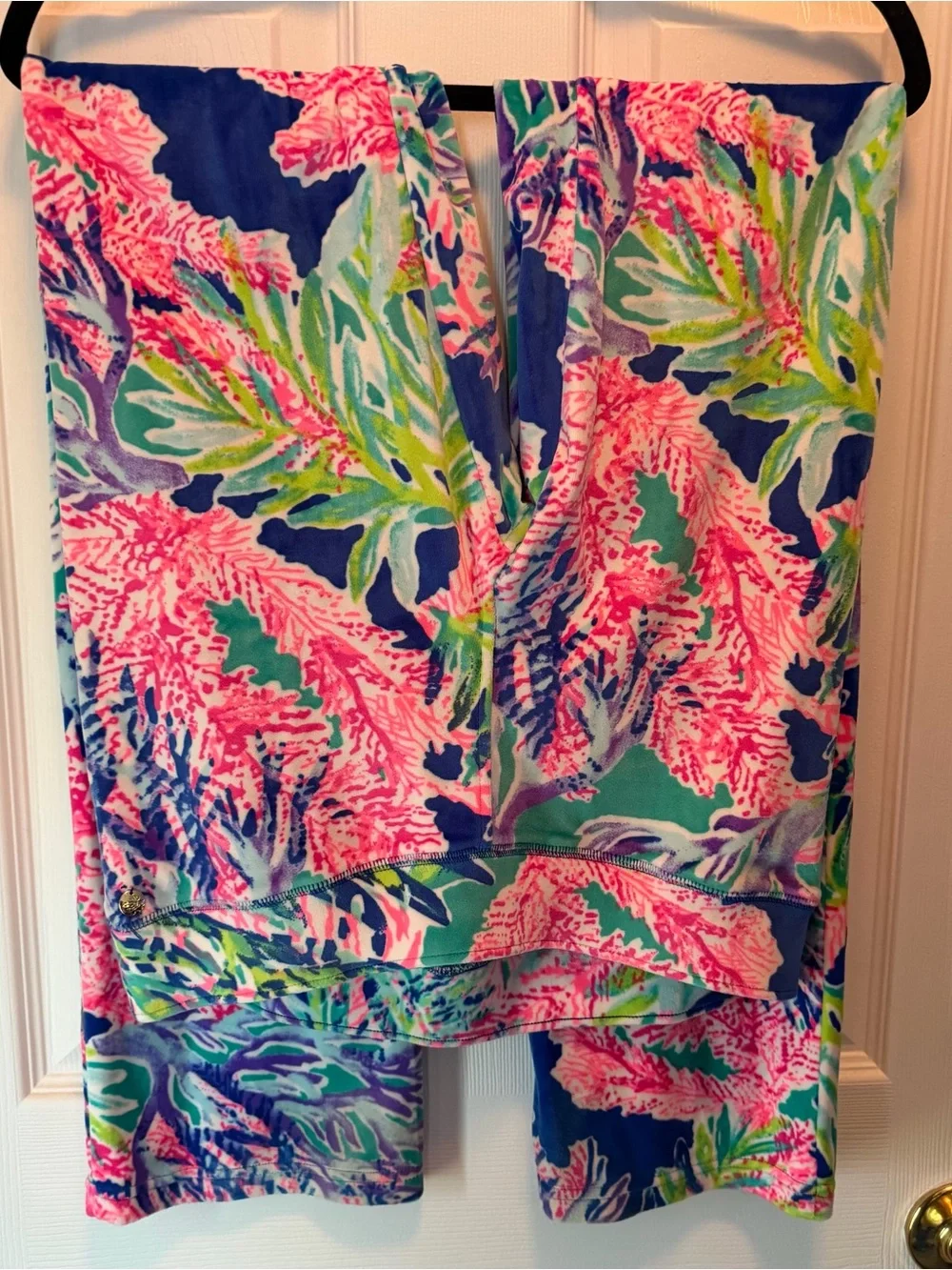 Lilly Pulitzer Larina Velour hoodie and pants - Picture 5 of 6